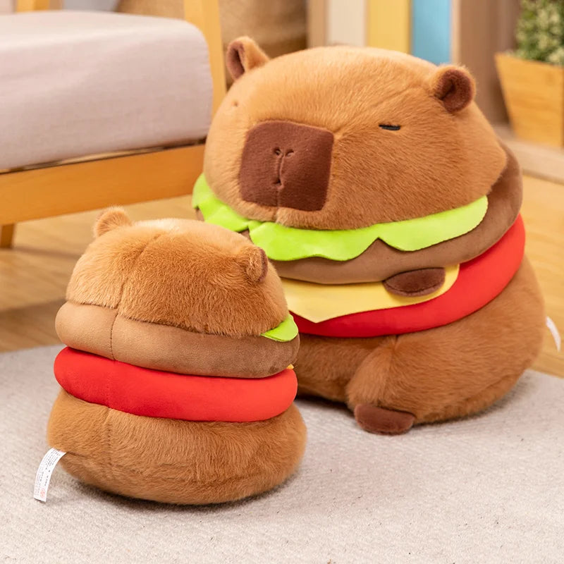 Burgerbara stuffed animal plush soft toy pillow pals plushie