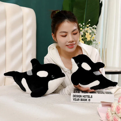 Orca stuffed animal plush soft toy pillow pals plushie