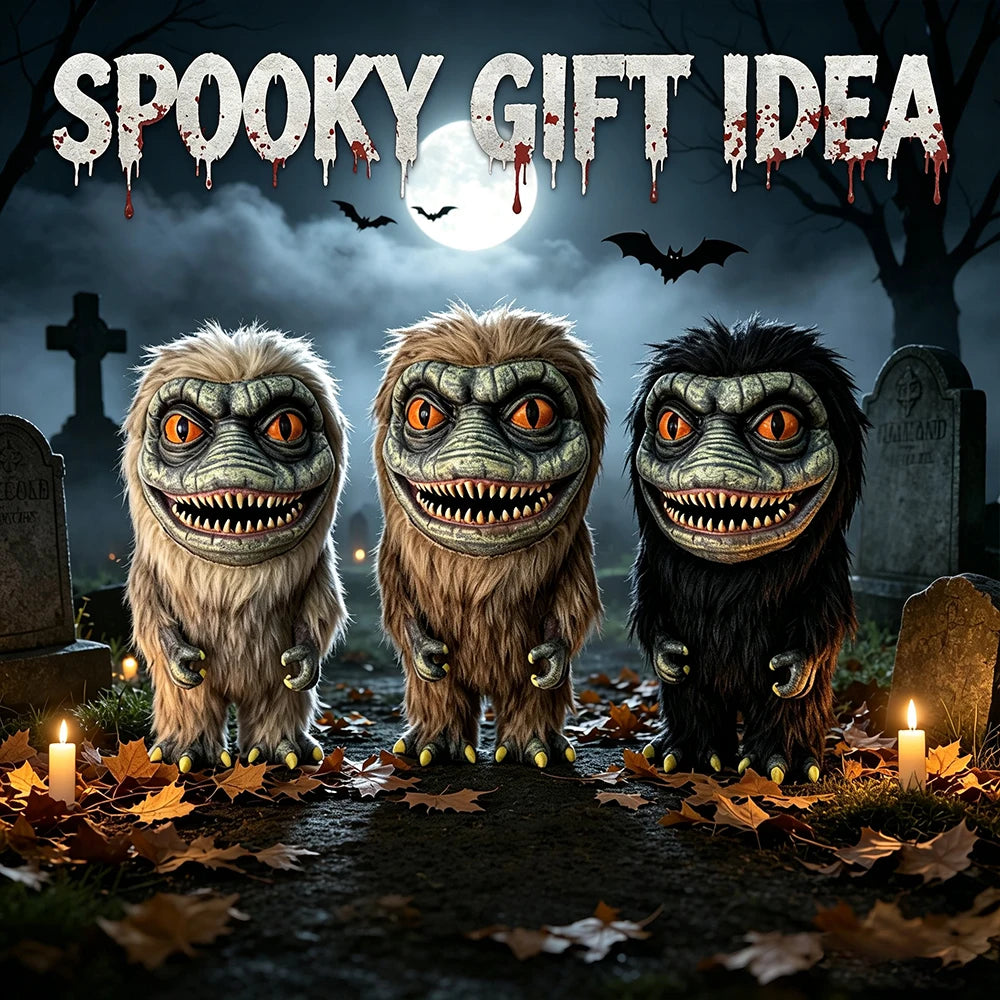 Halloween Monster Plush Doll Creepy Horror Monster Toy Scary Prank Prop for Halloween Party Home Decoration Gift stuffed animal plush soft toy pillow pals plushie