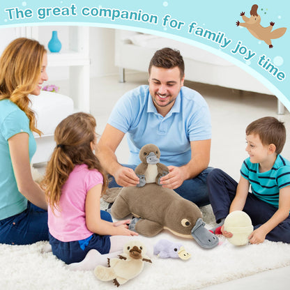 Platypus Mamma stuffed animal plush soft toy pillow pals plushie