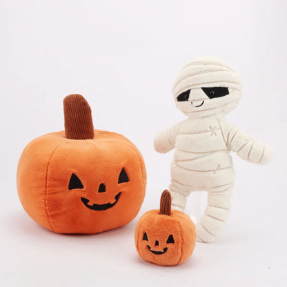 Halloween Plush Toys Zombie Mummy Pumpkin Doll Heavy Toys Cartoon Stuffed Plushie Holiday Gift Children's Doll Halloween Gifts stuffed animal plush soft toy pillow pals plushie