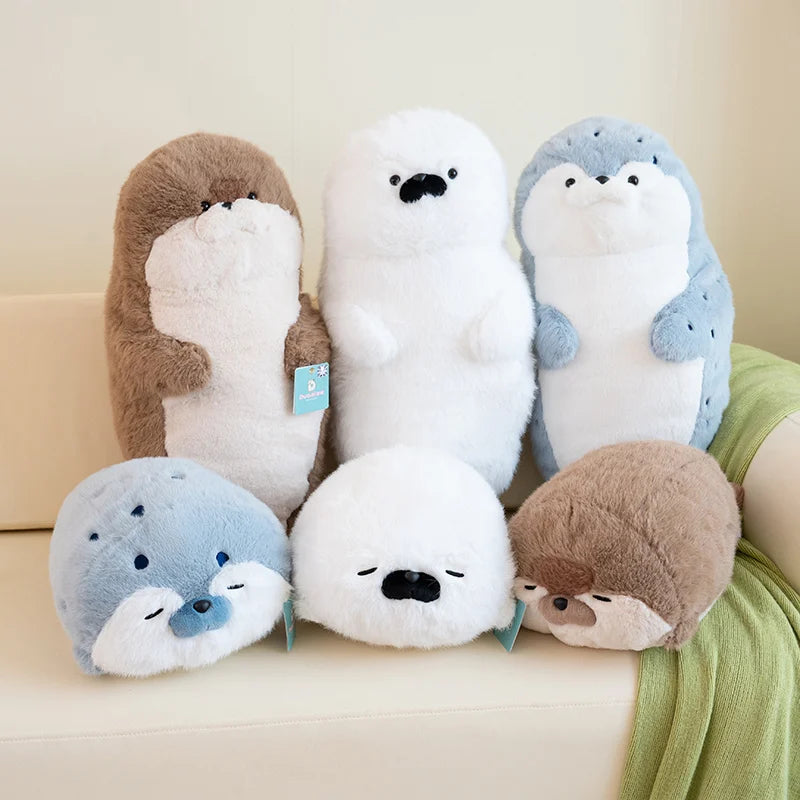 Sea Otter Plush & Pillow stuffed animal plush soft toy pillow pals plushie