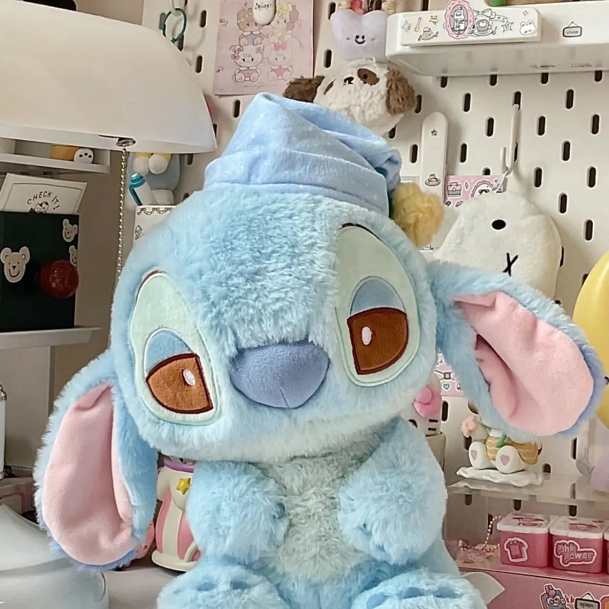 Sleepy Stitch stuffed animal plush soft toy pillow pals plushie