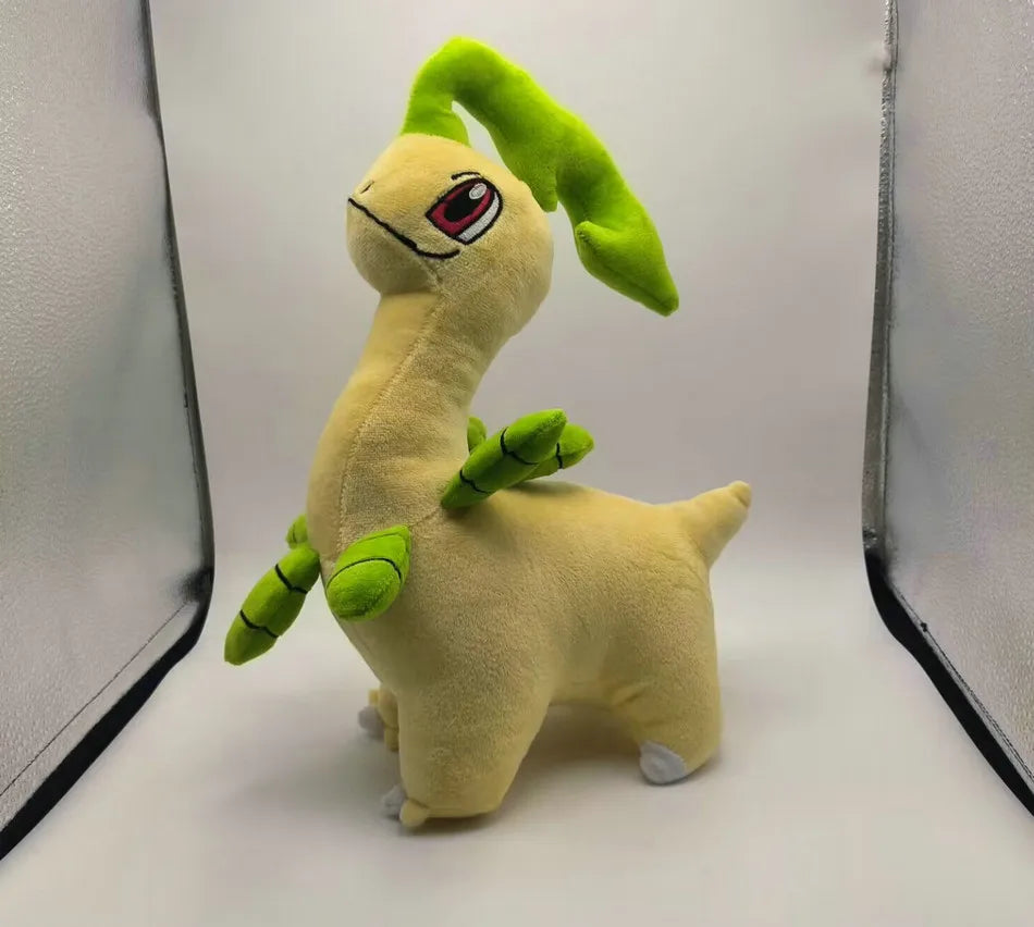Bayleef and chikorita stuffed animal plush soft toy pillow pals plushie