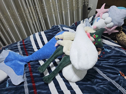 180cm PokéMon Primarina Life-Size Fluffy Style Soft Action Figure Trendy Doll Ornament Bedroom Decor Comfortable Toy Gift