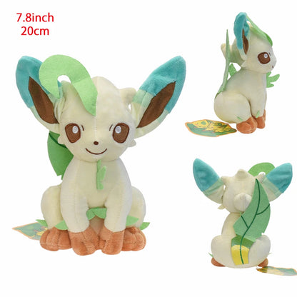 Eeveelution Collection Plushies Sitting Leafeon stuffed animal plush soft toy pillow pals plushie