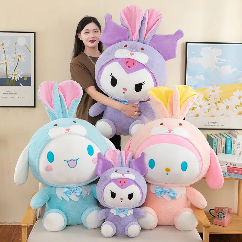 Bunny Kuromi & Friends stuffed animal plush soft toy pillow pals plushie