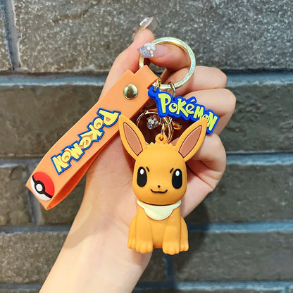 Pokemon Anime Keychain Charm EEVEE 6 cm stuffed animal plush soft toy pillow pals plushie