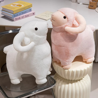 Fluffy Sheep stuffed animal plush soft toy pillow pals plushie