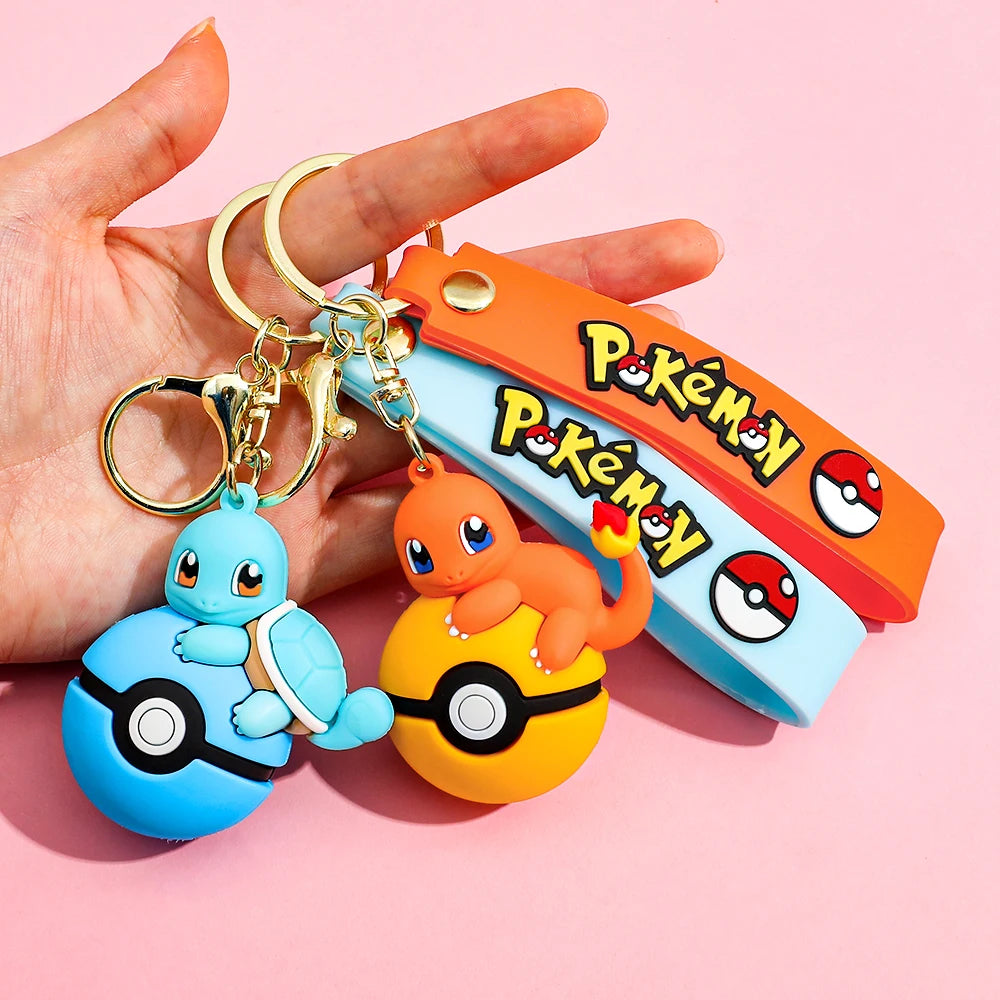 Pokemon Ball Charm Keychain stuffed animal plush soft toy pillow pals plushie
