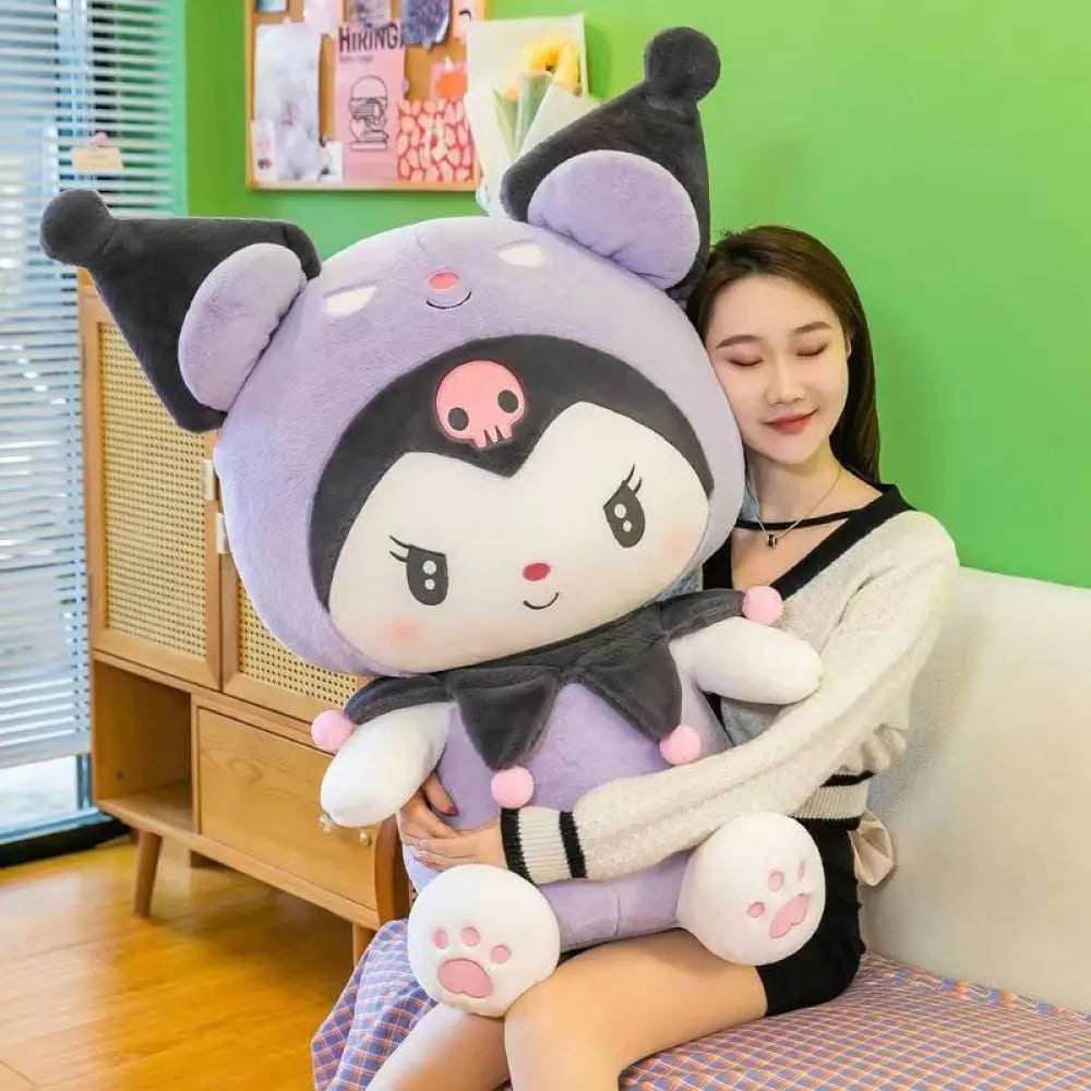 Devil Kuromi stuffed animal plush soft toy pillow pals plushie