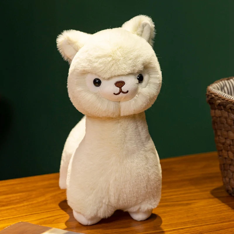 Alpaca Plushies WHITE stuffed animal plush soft toy pillow pals plushie