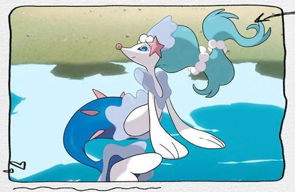 180cm PokéMon Primarina Life-Size Fluffy Style Soft Action Figure Trendy Doll Ornament Bedroom Decor Comfortable Toy Gift