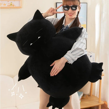 Dark Snorlax stuffed animal plush soft toy pillow pals plushie