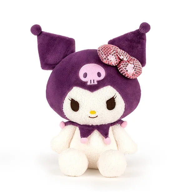 Sanrio Family Collection Purple Kuromi 1 stuffed animal plush soft toy pillow pals plushie