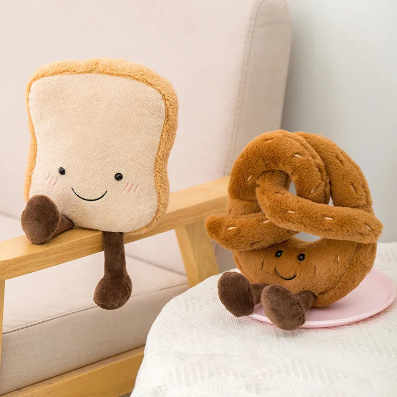 Toast stuffed animal plush soft toy pillow pals plushie