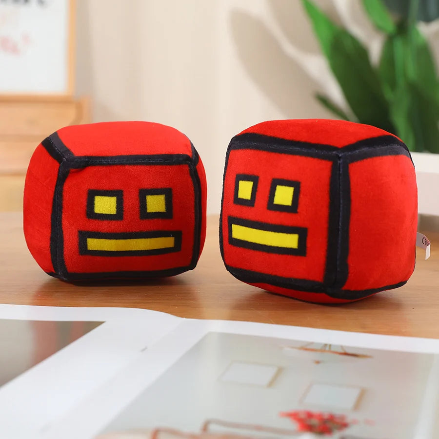 Geometry Dash Game Plush stuffed animal plush soft toy pillow pals plushie