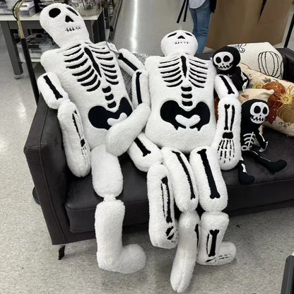 Skeleton stuffed animal plush soft toy pillow pals plushie