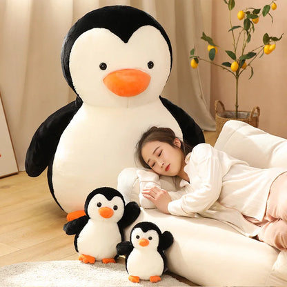 Kawaii Huggable Penguin Plush stuffed animal plush soft toy pillow pals plushie