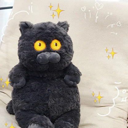Emotional Support Pal Black cat 40cm stuffed animal plush soft toy pillow pals plushie