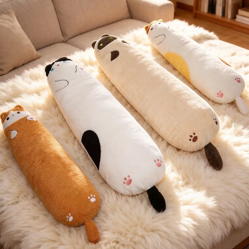 Long Cat Plush stuffed animal plush soft toy pillow pals plushie