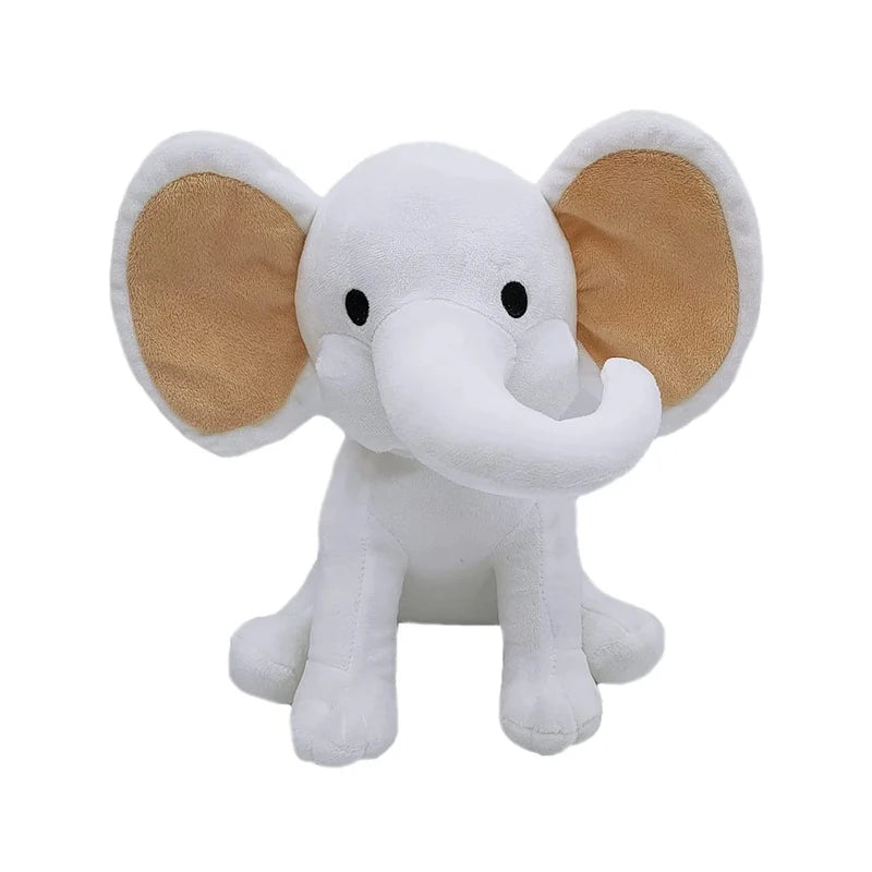 Colorful Elephants Plushies White 25cm stuffed animal plush soft toy pillow pals plushie