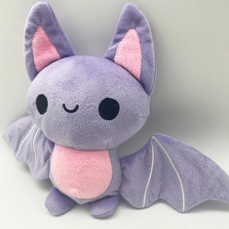 Halloween Plushies Mini Lavender Sleepy Bat Plush Toys Cute Cartoon Skeleton Cat Pillow Soft Ghost Models Halloween Kids Gifts stuffed animal plush soft toy pillow pals plushie
