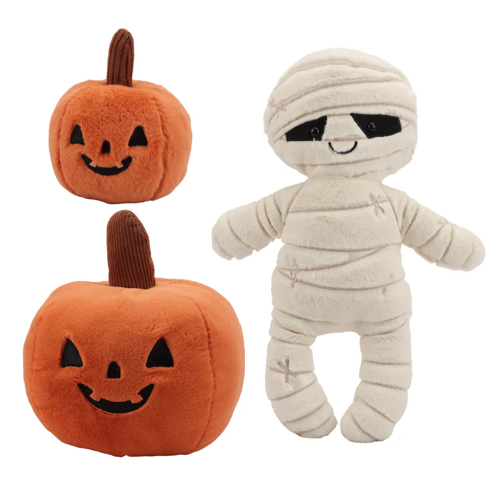 Halloween Plush Toys Zombie Mummy Pumpkin Doll Heavy Toys Cartoon Stuffed Plushie Holiday Gift Children's Doll Halloween Gifts stuffed animal plush soft toy pillow pals plushie