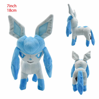 Eeveelution Collection Plushies Standing Glaceon stuffed animal plush soft toy pillow pals plushie