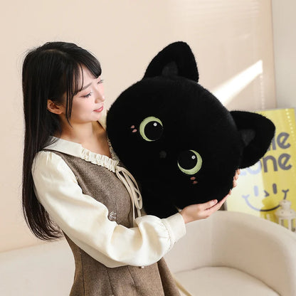 Kawaii Fluffy Cat Cushion Plush stuffed animal plush soft toy pillow pals plushie