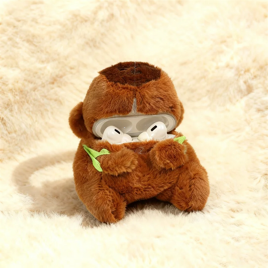 Capybara AirPods Case stuffed animal plush soft toy pillow pals plushie
