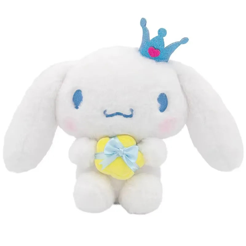 Sanrio Family Collection Crown Cinnamoroll stuffed animal plush soft toy pillow pals plushie