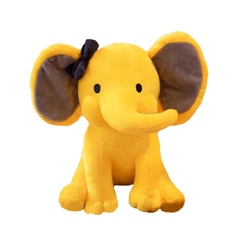 Colorful Elephants Plushies Yellow 25cm stuffed animal plush soft toy pillow pals plushie