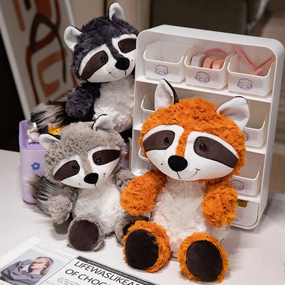 Kawaii Raccoon Plushies stuffed animal plush soft toy pillow pals plushie