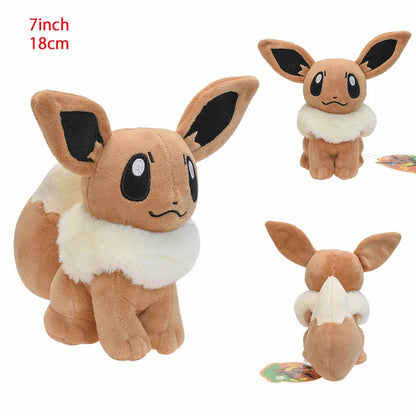 Eeveelution Collection Plushies Sitting Eevee stuffed animal plush soft toy pillow pals plushie