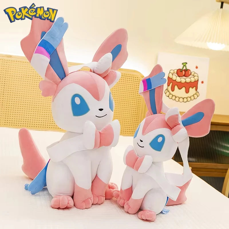 Sylveon stuffed animal plush soft toy pillow pals plushie
