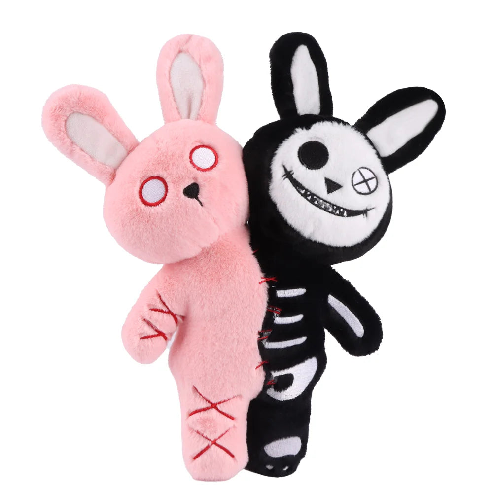 Double bunny Experiment stuffed animal plush soft toy pillow pals plushie