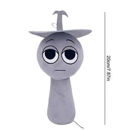 Sprunki Game Gray stuffed animal plush soft toy pillow pals plushie