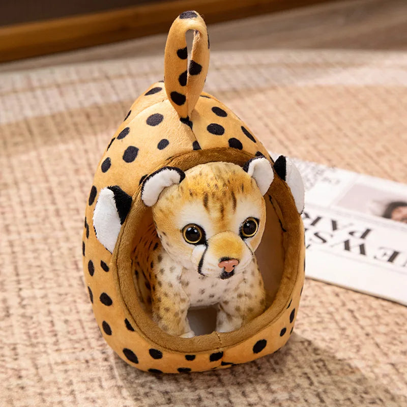 Baby Africa Pets Leopard 18cm stuffed animal plush soft toy pillow pals plushie