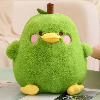 Pear Bird green duck CHINA stuffed animal plush soft toy pillow pals plushie