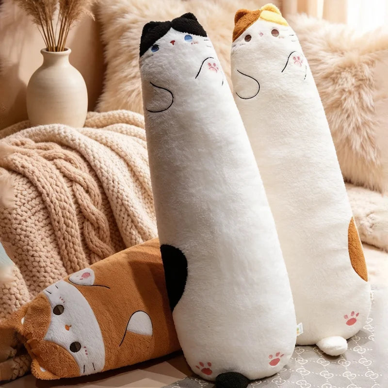 Long Cat Plush stuffed animal plush soft toy pillow pals plushie