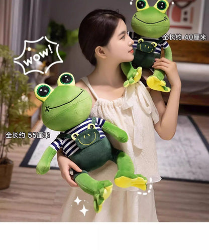 Jab Frog Coach Plush Toy – Cute Gaming Frog Stuffed Animal