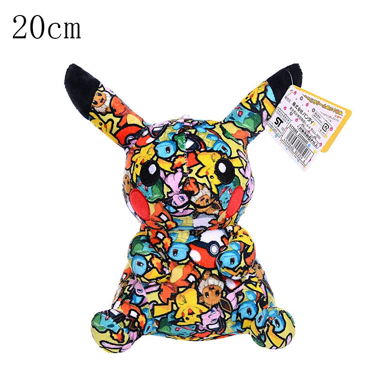 Pokemon Generation V collection Pikachu color 20cm stuffed animal plush soft toy pillow pals plushie