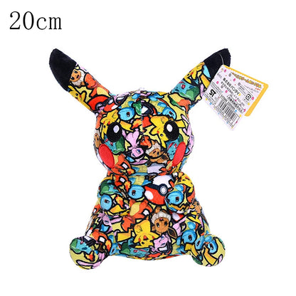 Pokemon Generation V collection Pikachu color 20cm stuffed animal plush soft toy pillow pals plushie