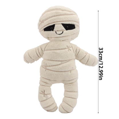 Halloween Plush Toys Zombie Mummy Pumpkin Doll Heavy Toys Cartoon Stuffed Plushie Holiday Gift Children's Doll Halloween Gifts WHITE stuffed animal plush soft toy pillow pals plushie