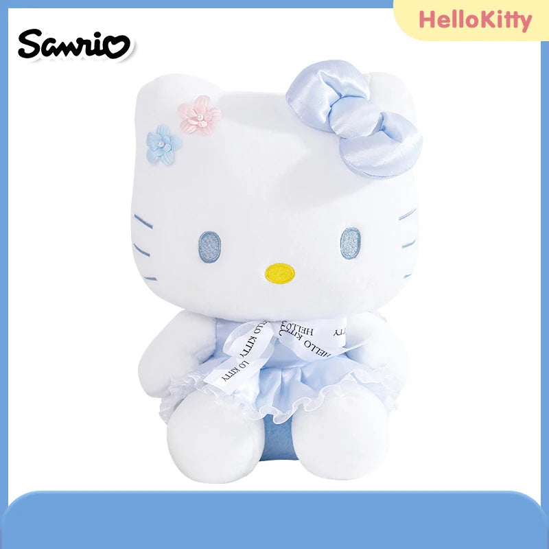 Sanrio Family Collection Light blue stuffed animal plush soft toy pillow pals plushie