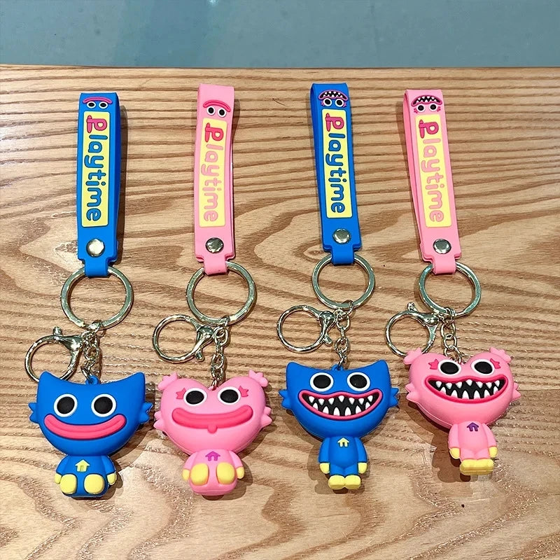 Cute Poppy Toothed Keychain stuffed animal plush soft toy pillow pals plushie