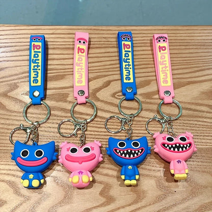 Cute Poppy Toothed Keychain stuffed animal plush soft toy pillow pals plushie