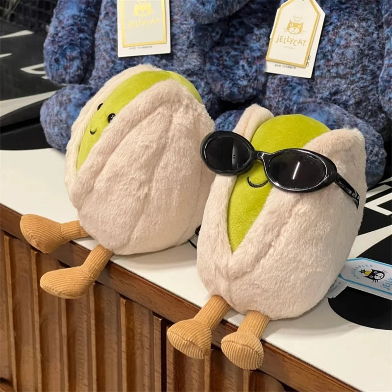 Pistachio Nut Plushies stuffed animal plush soft toy pillow pals plushie