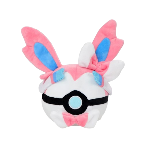 Sylveon Pokeball stuffed animal plush soft toy pillow pals plushie